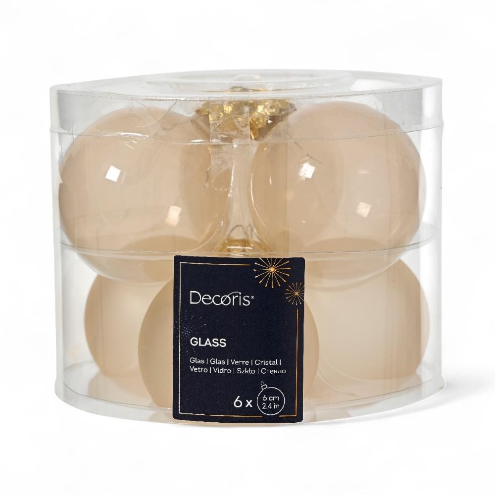 SFERA VETRO D6 PEARL